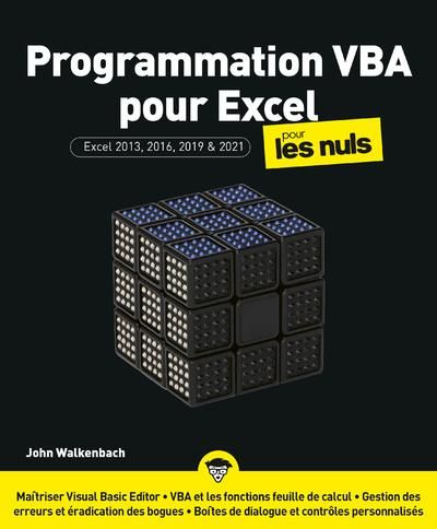 Emprunter Programmation VBA pour Excel pour les nuls. Excel 2013, 2016, 2019 & 2021 livre