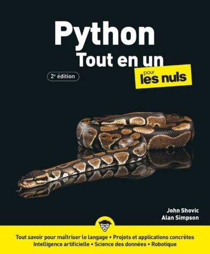 Emprunter Python Tout en un pour les Nuls. 2e édition livre