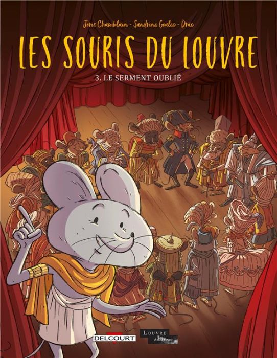 Emprunter Les souris du Louvre Tome 3 : Le serment oublié livre