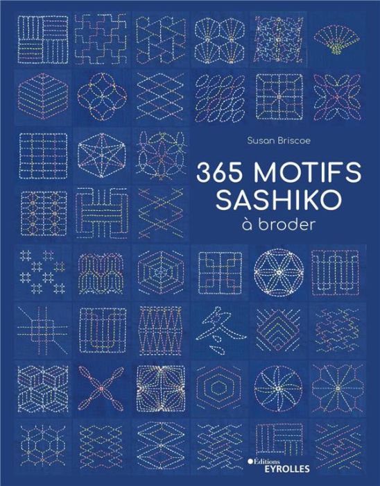 Emprunter 365 motifs sashiko à broder livre