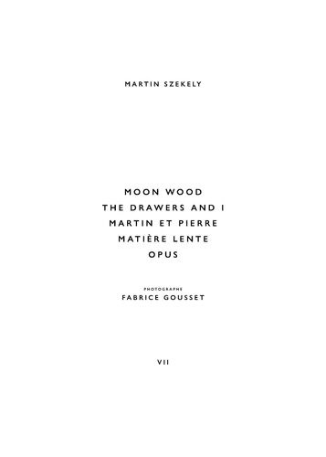 Emprunter Moon Wood, The Drawers and I, Matière Lente, Martin et Pierre, Opus livre