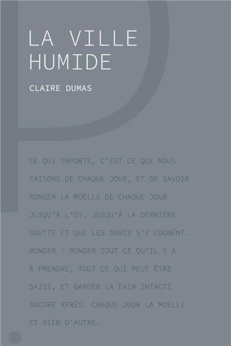 Emprunter La ville humide livre