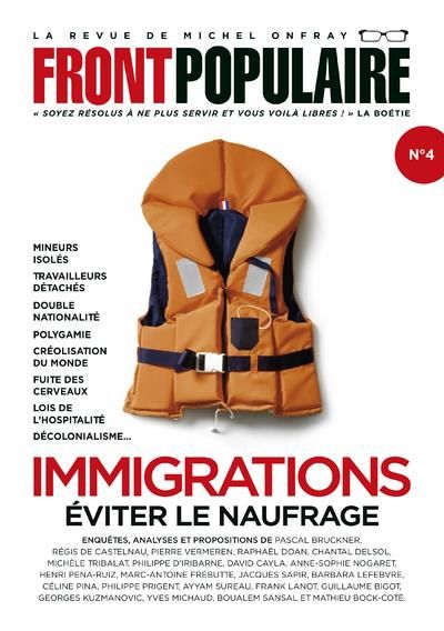 Emprunter Front populaire N° 4, printemps 2021 : Immigrations. Eviter le naufrage livre