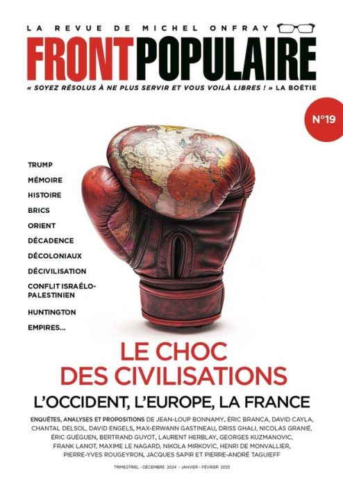 Emprunter Front populaire N° 19 : Le choc des civilisations. L'Occident, l'Europe, la France livre