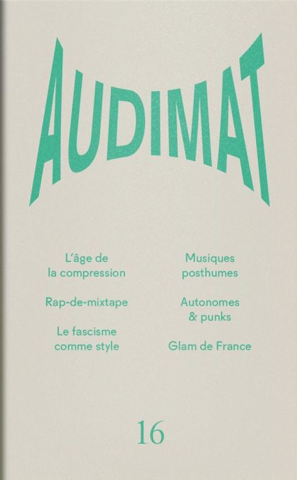 Emprunter Audimat N° 16 livre