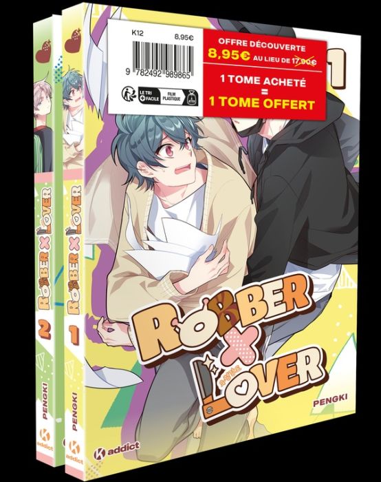 Emprunter Robber x Lover Tome 1 et 2 : Pack en 2 volumes. Dont 1 tome offert livre