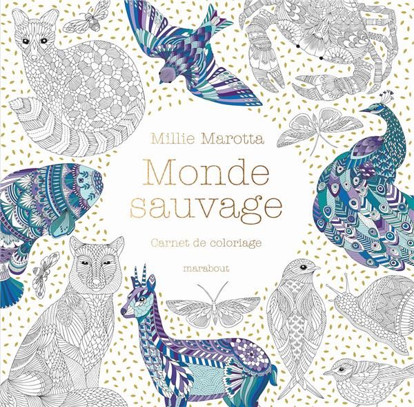 Emprunter Monde sauvage. Carnet de coloriage livre