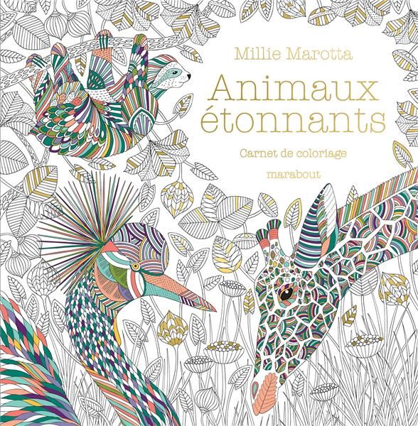 Emprunter Animaux étonnants. Carnet de coloriage livre