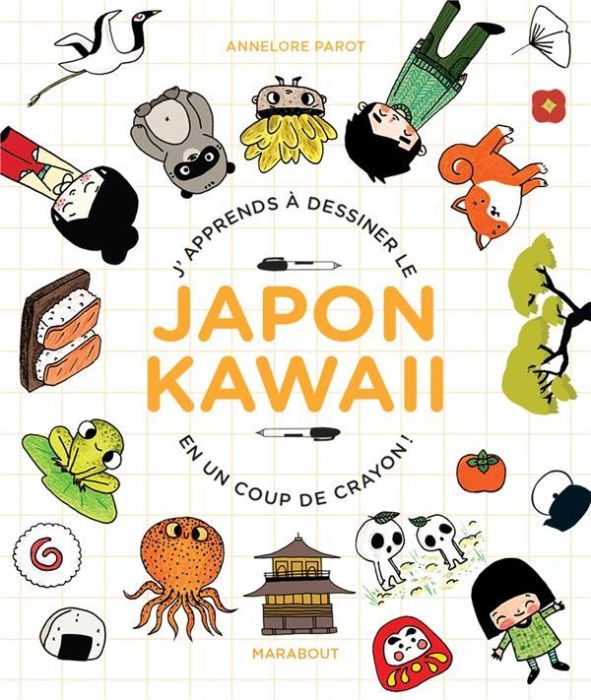 Emprunter J'apprends à dessiner le Japon kawaii en un coup de crayon ! livre