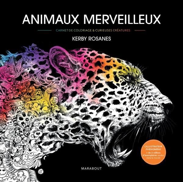 Emprunter Animaux merveilleux. Carnet de coloriage & curieuses créatures livre