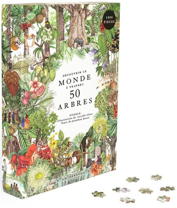 Emprunter NED PUZZLE - DECOUVRIR LE MONDE A TRAVERS 50 ARBRES livre