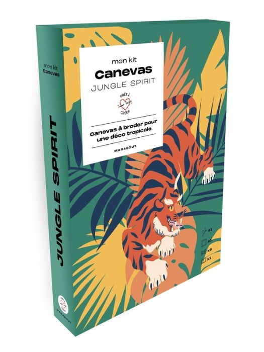 Emprunter Mon kit canevas Jungle spirit livre