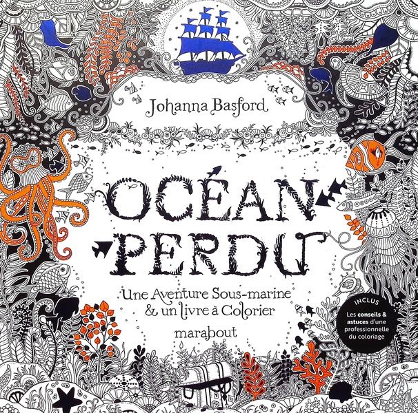 Emprunter Océan perdu. Une aventure sous-marine & un livre à colorier livre