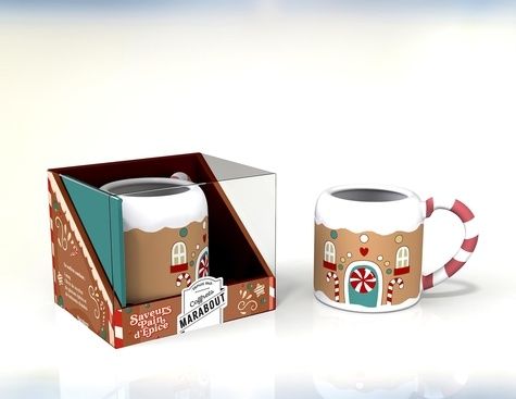 Emprunter Mug Saveurs pain d'épices. Ce coffret contient 1 mug et 1 livre de recettes livre