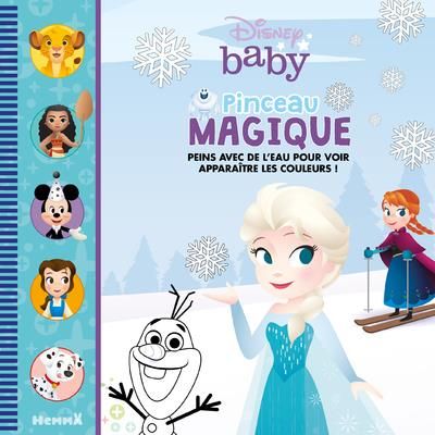 Emprunter Pinceau magique (La Reine des Neiges). Avec 1 pinceau livre