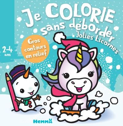 Emprunter Je colorie sans déborder Jolies Licornes livre