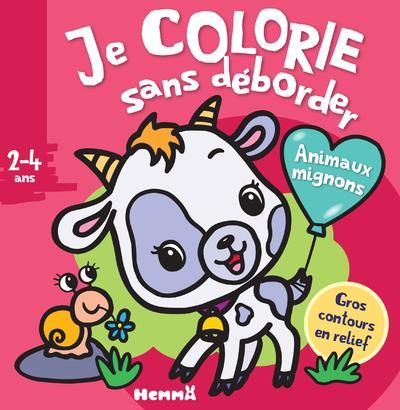 Emprunter Je colorie sans déborder Animaux mignons livre