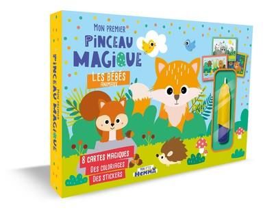 Emprunter Mon premier pinceau magique Les bébés animaux. Coffret avec 8 cartes magiques, des coloriages, des s livre