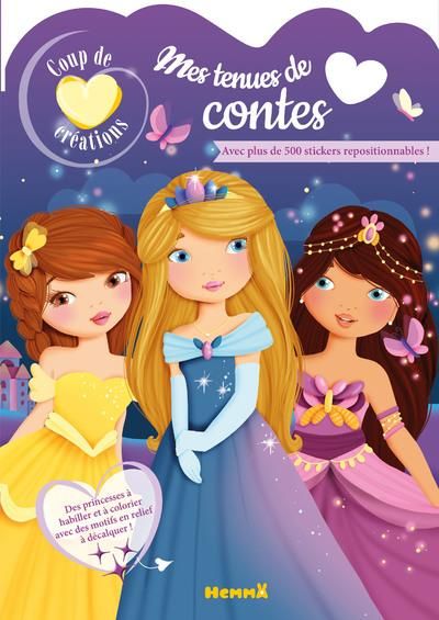 Emprunter Mes tenues de contes. Avec plus de 500 stickers repositionnables livre