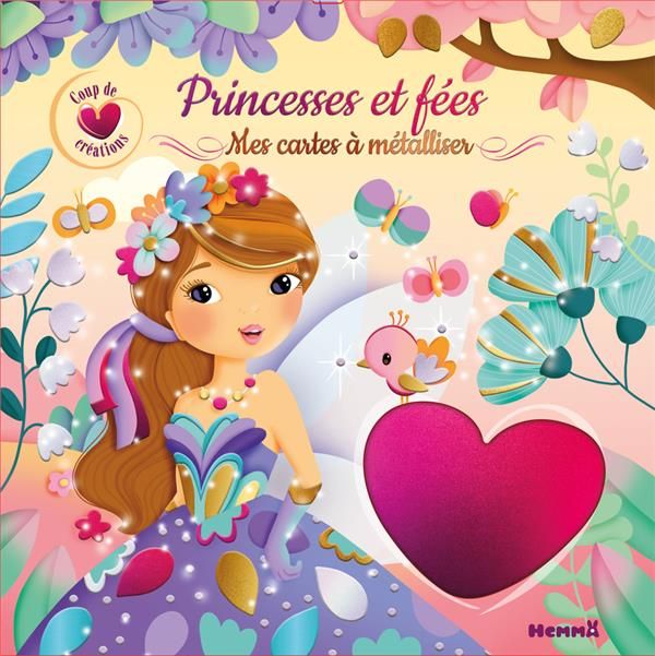 Emprunter COUP DE COEUR CREATIONS - PRINCESSES ET FEES - MES CARTES A METALLISER livre