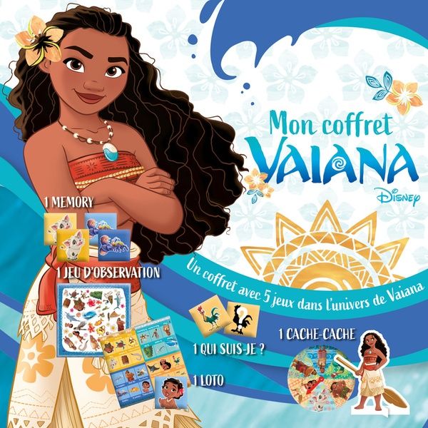 Emprunter DISNEY VAIANA - MON COFFRET JEUX - MON COFFRET VAIANA livre