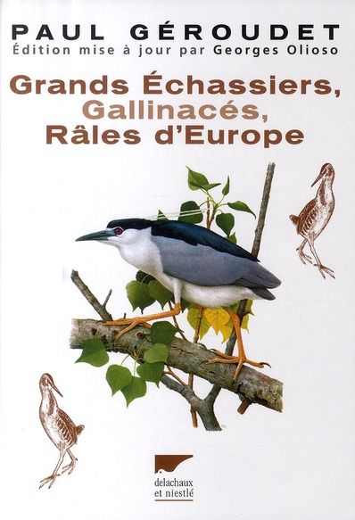 Emprunter Grands Echassiers, Gallinacés, Râles d'Europe livre