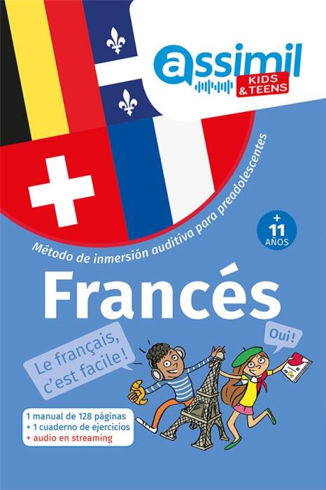 Emprunter Francés + 11 años. 1 manual + 1 cuaderno de ejercicios + audio en streaming livre