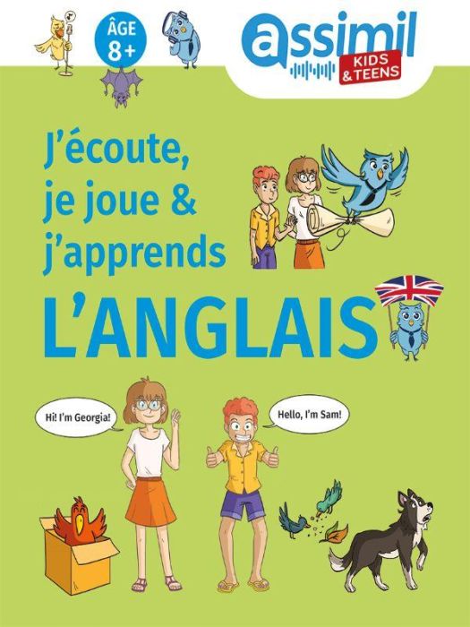 Emprunter J'ecoute, je joue & j'apprends l'anglais livre