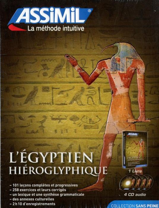 Emprunter L'égyptien hiéroglyphique. Avec 4 CD audio livre