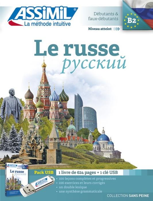 Emprunter Le russe. Pack USB : 1 livre, avec 1 CLE USB livre