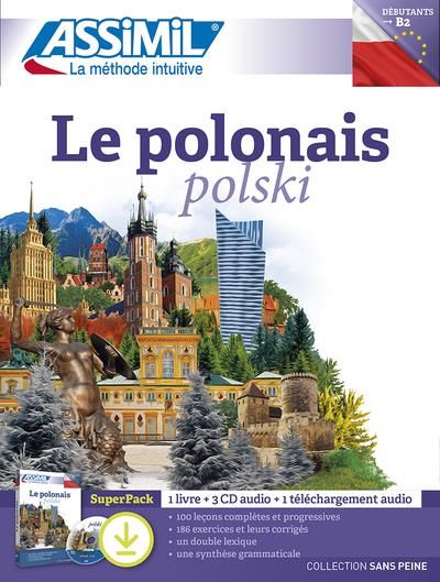 Emprunter Le polonais débutants --> B2. Superpack avec téléchargement audio, avec 3 CD audio livre