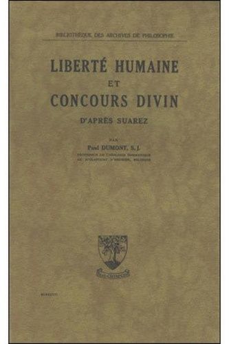 Emprunter LA LIBERTE HUMAINE ET LE CONCOURS DIVIN livre