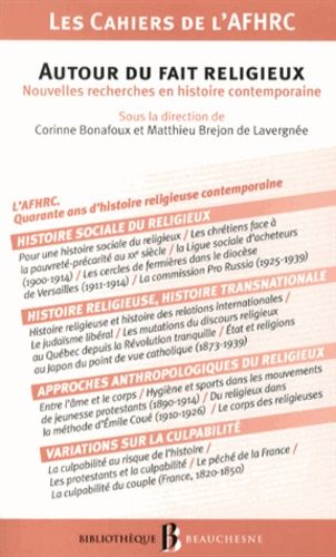 Emprunter Autour du fait religieux. Nouvelles recherches en histoire contemporaine livre