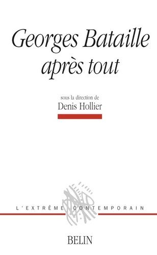 Emprunter Georges Bataille après tout livre