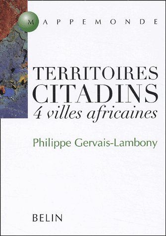 Emprunter Territoires citadins. 4 villes africaines livre