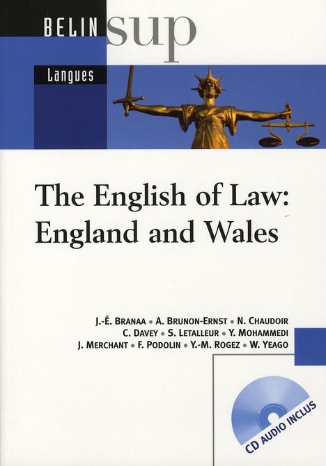 Emprunter The English of Law: England and Wales. Avec 1 CD audio livre