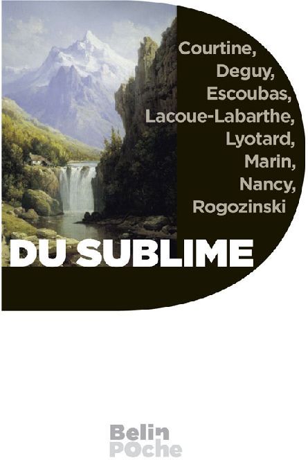 Emprunter Du sublime livre