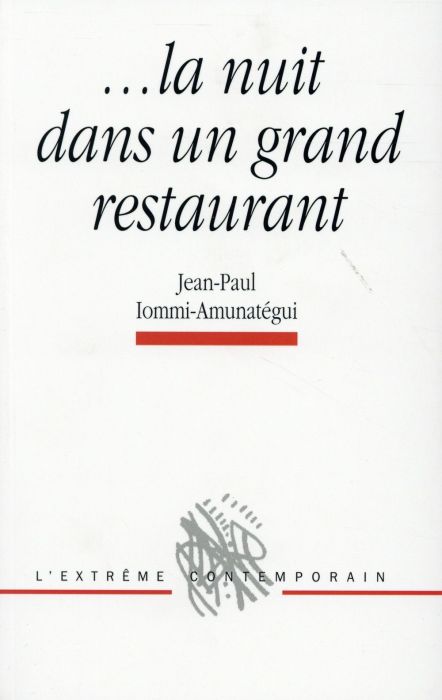 Emprunter La nuit dans un grand restaurant livre