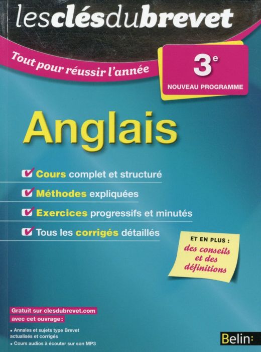 Emprunter Anglais 3e livre