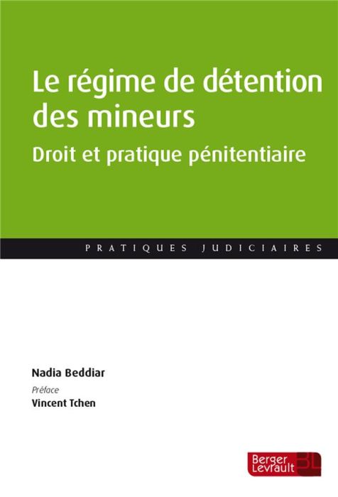 Emprunter Le régime de détention des mineurs. Droit et pratique pénitentiaire livre