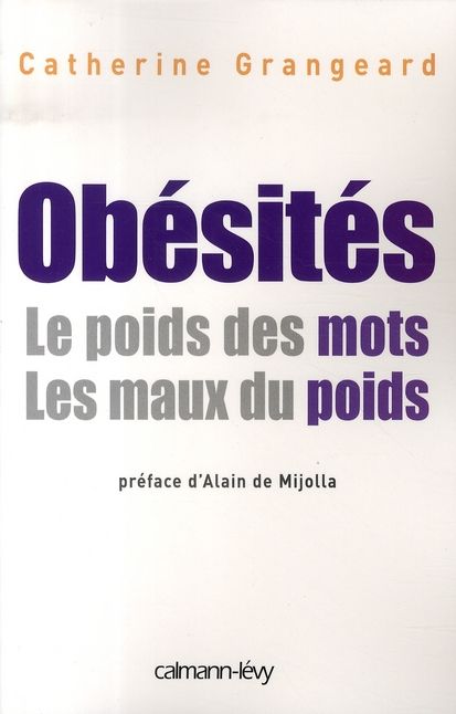 Emprunter Obésités. Le poids des mots, Les maux du poids livre