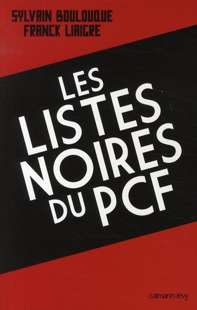 Emprunter Les listes noires du PCF livre