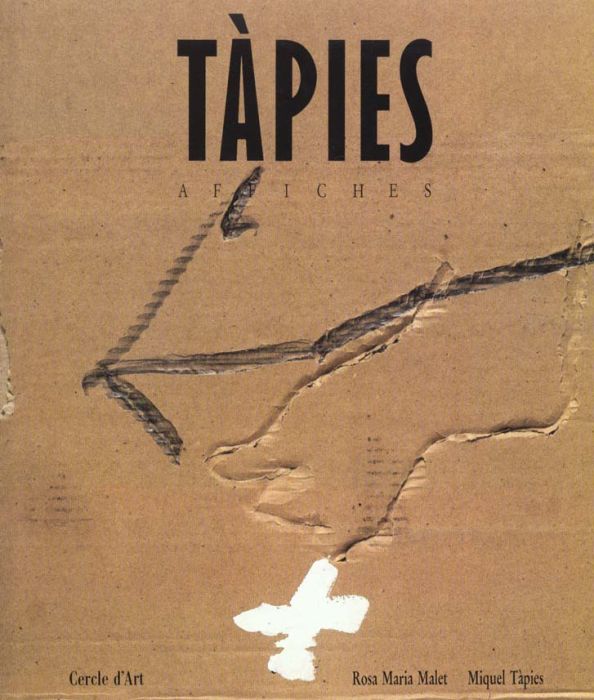 Emprunter TAPIES. Affiches livre