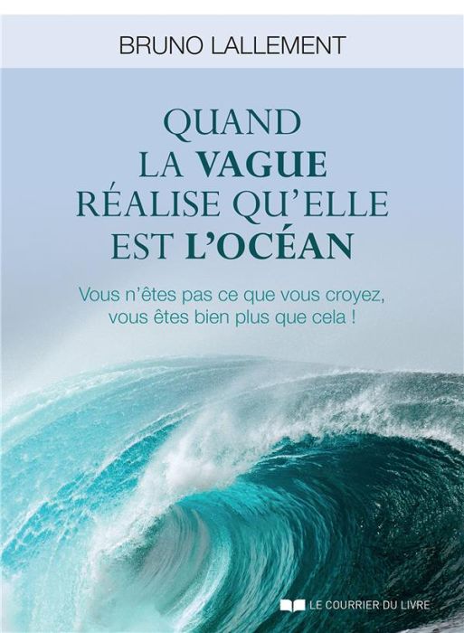 Emprunter Quand la vague réalise qu'elle est l'océan. Vous n'êtes pas ce que vous croyez, vous êtes bien plus livre