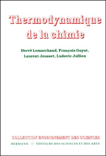 Emprunter Thermodynamique de la chimie livre