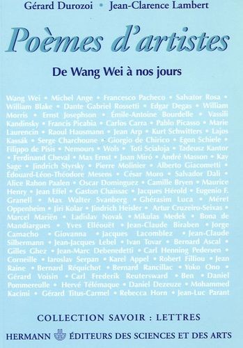 Emprunter Poèmes d'artistes. De Wang Wei à nos jours livre