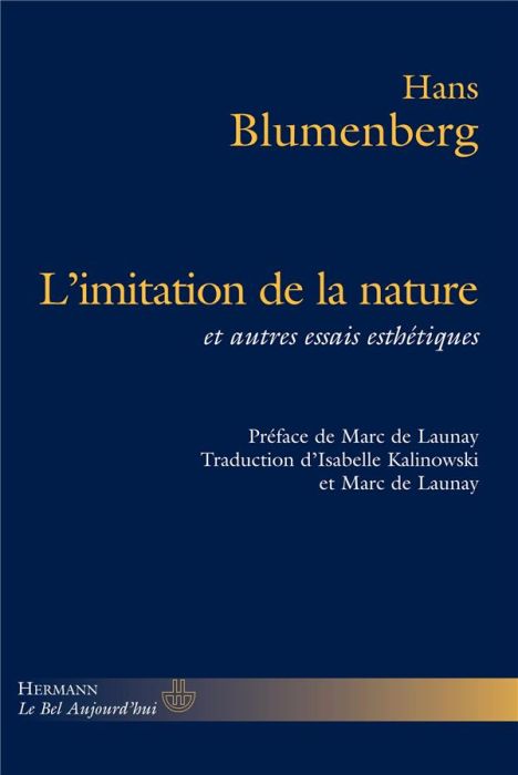 Emprunter L'Imitation de la nature et autres essais esthétiques livre