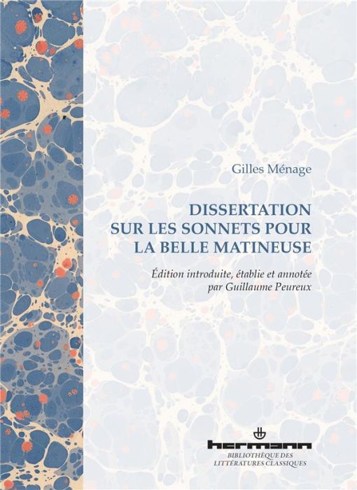 Emprunter Dissertation sur les sonnets pour la belle matineuse livre