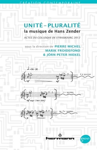 Emprunter Unité - Pluralité. La musique de Hans Zender livre