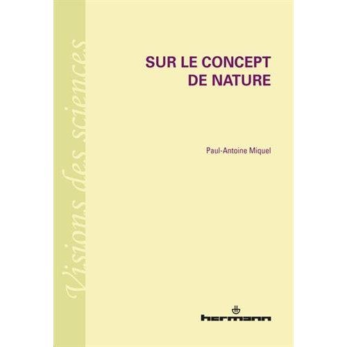 Emprunter Sur le concept de nature livre